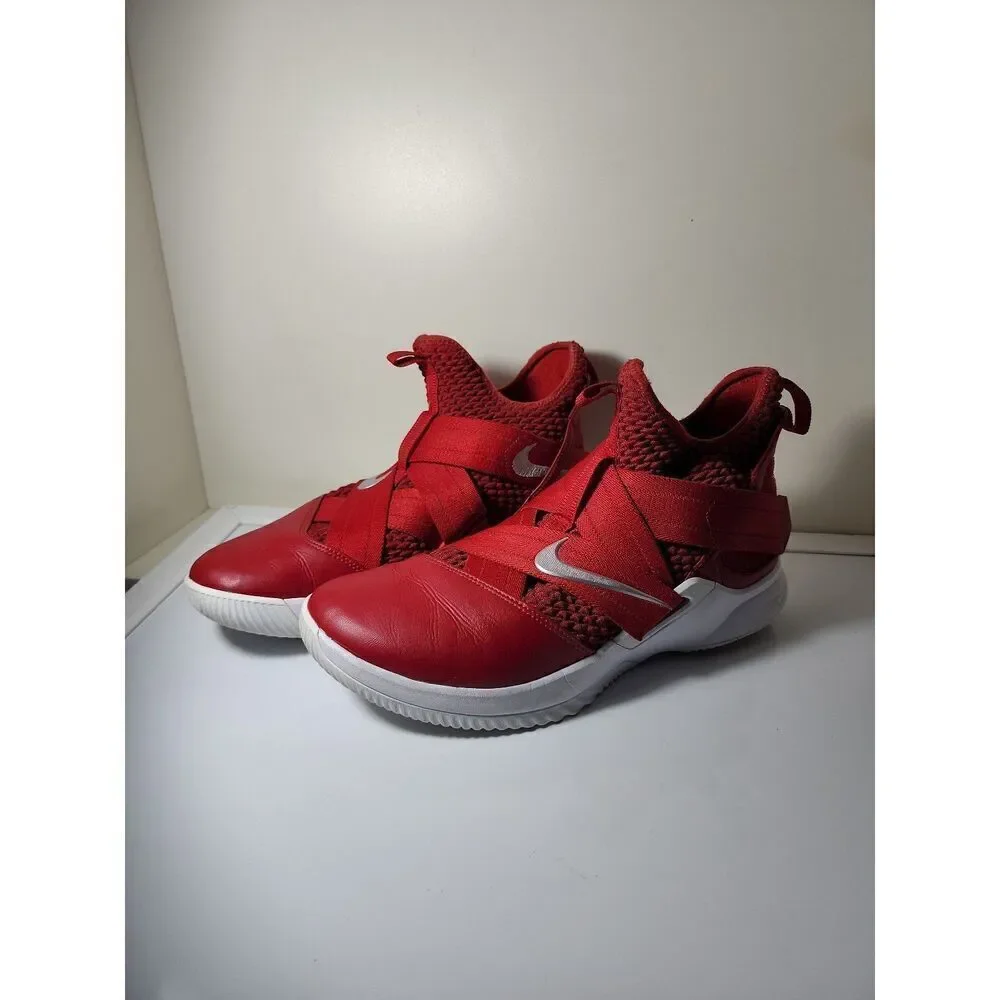 Nike LeBron Soldier 12 TB 'University Red' Men's Size 11.5